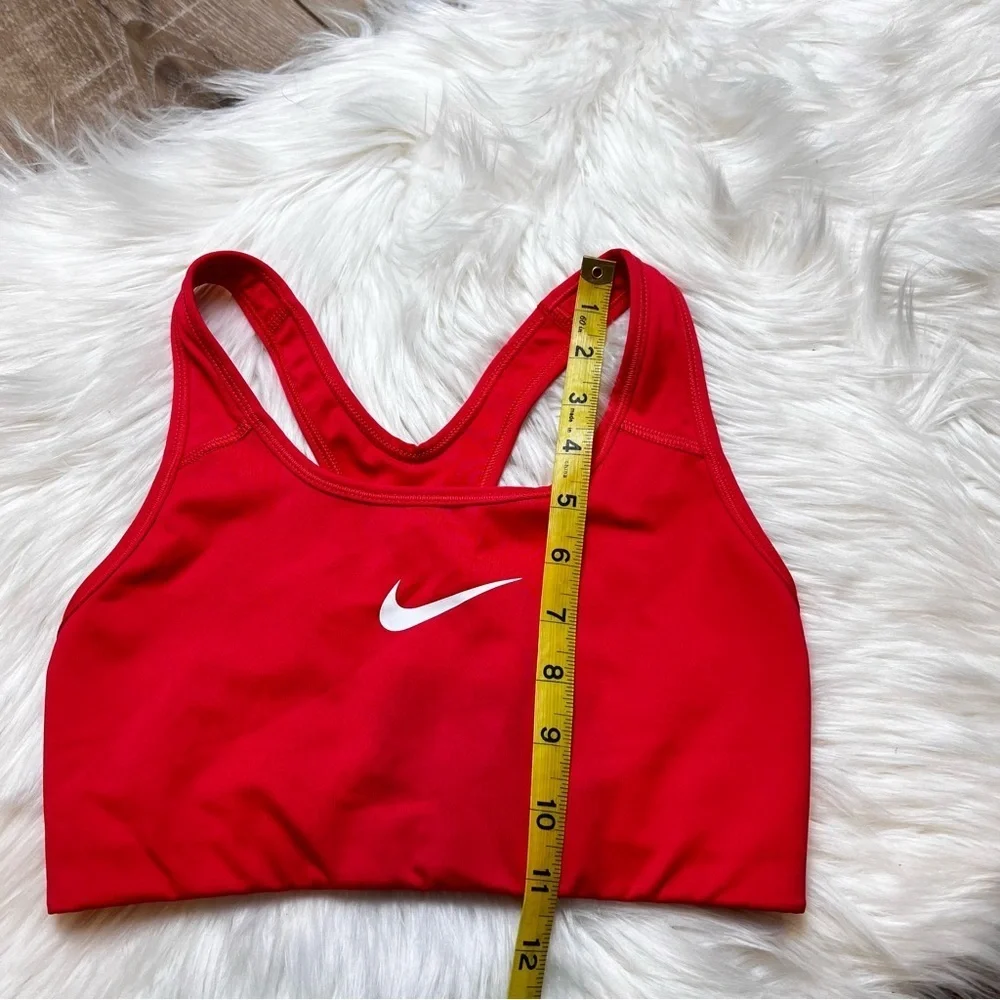 Nike Dri Fit Classic Red Sports Bra. Size S EUC